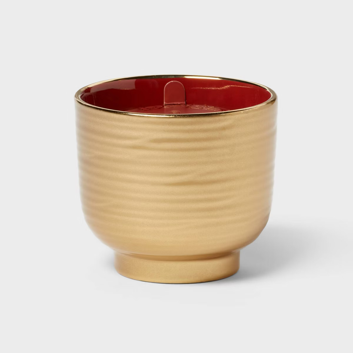 Wooden Wick Ceramic Jar Candle 8oz - Threshold™ | Target