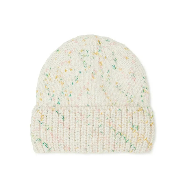 Time and Tru Women’s Confetti Knit Beanie Hat | Walmart (US)