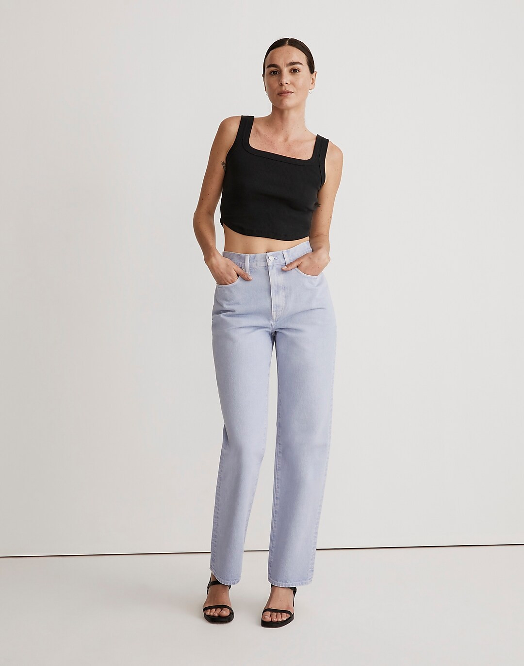 Baggy Straight Jeans: Garment-Dyed Edition | Madewell