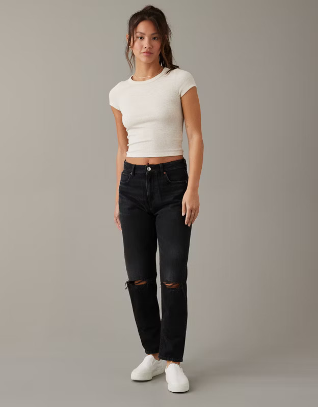AE Strigid Mom Jean | American Eagle Outfitters (US & CA)