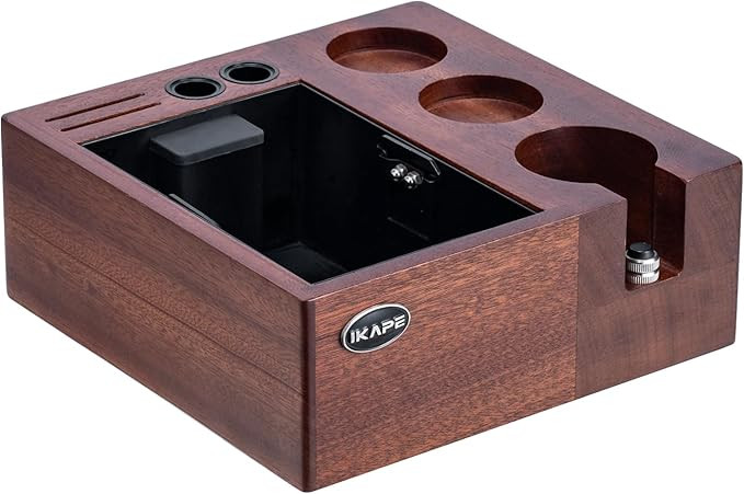 IKAPE V2 Espresso Knock Box, Espresso Coffee Organizer Box Fit for Storage 51 to 58MM Espresso Ta... | Amazon (US)