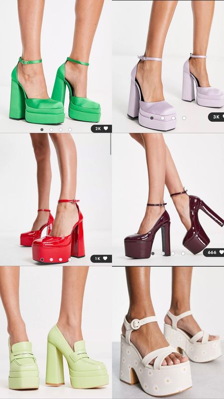 Platform heels 

#LTKstyletip #LTKunder50 #LTKunder100