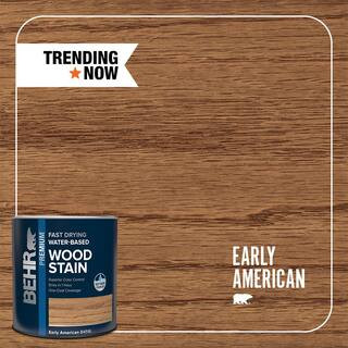 1 qt. #TIS-516 Early American Transparent Fast Drying Water-Based Interior Wood Stain | The Home Depot