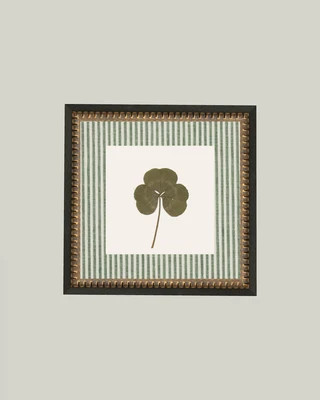 Clover on Stripes 16x16 | Petal Lane