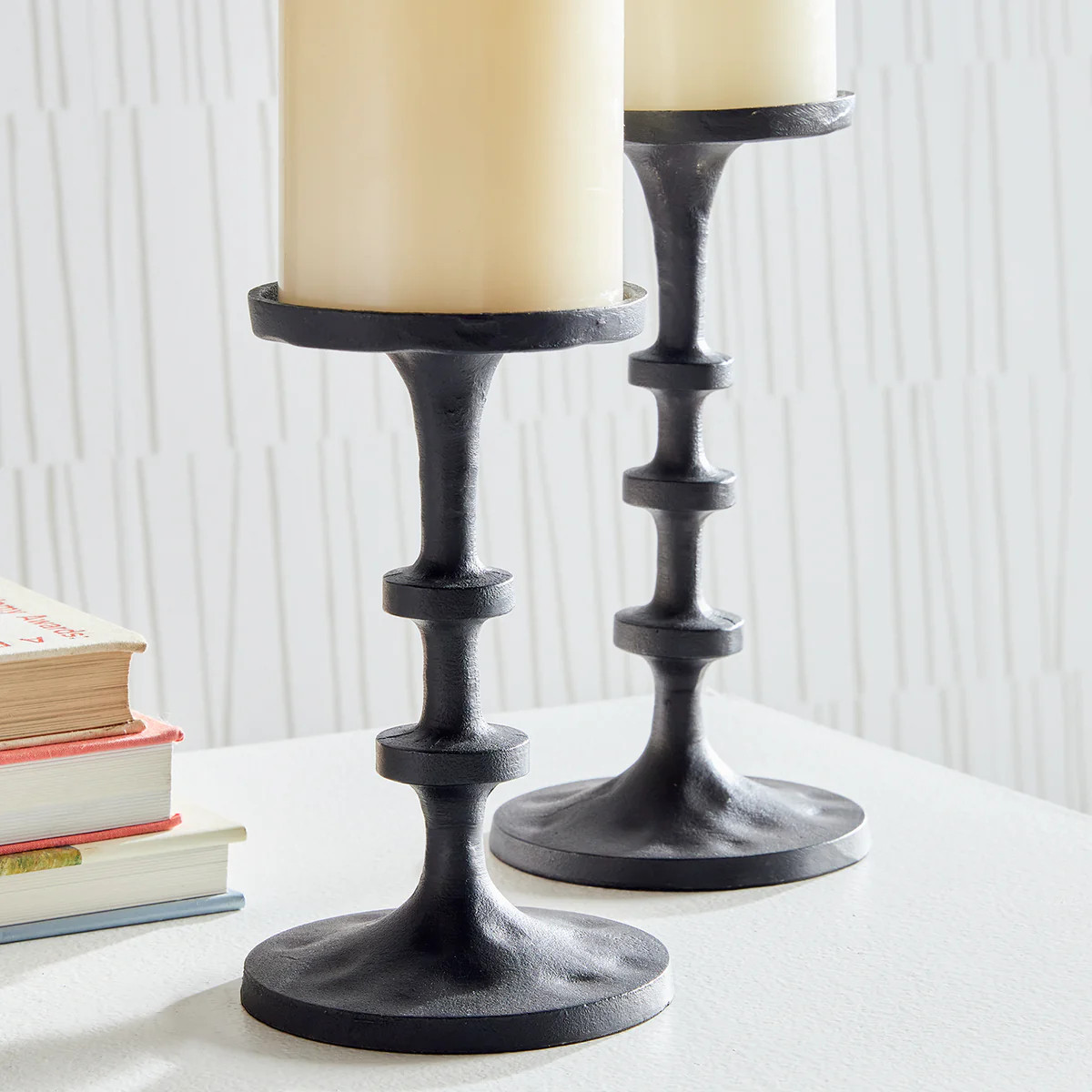 Abacus Petite Candle Stand Set of 2 | Paynes Gray Inc
