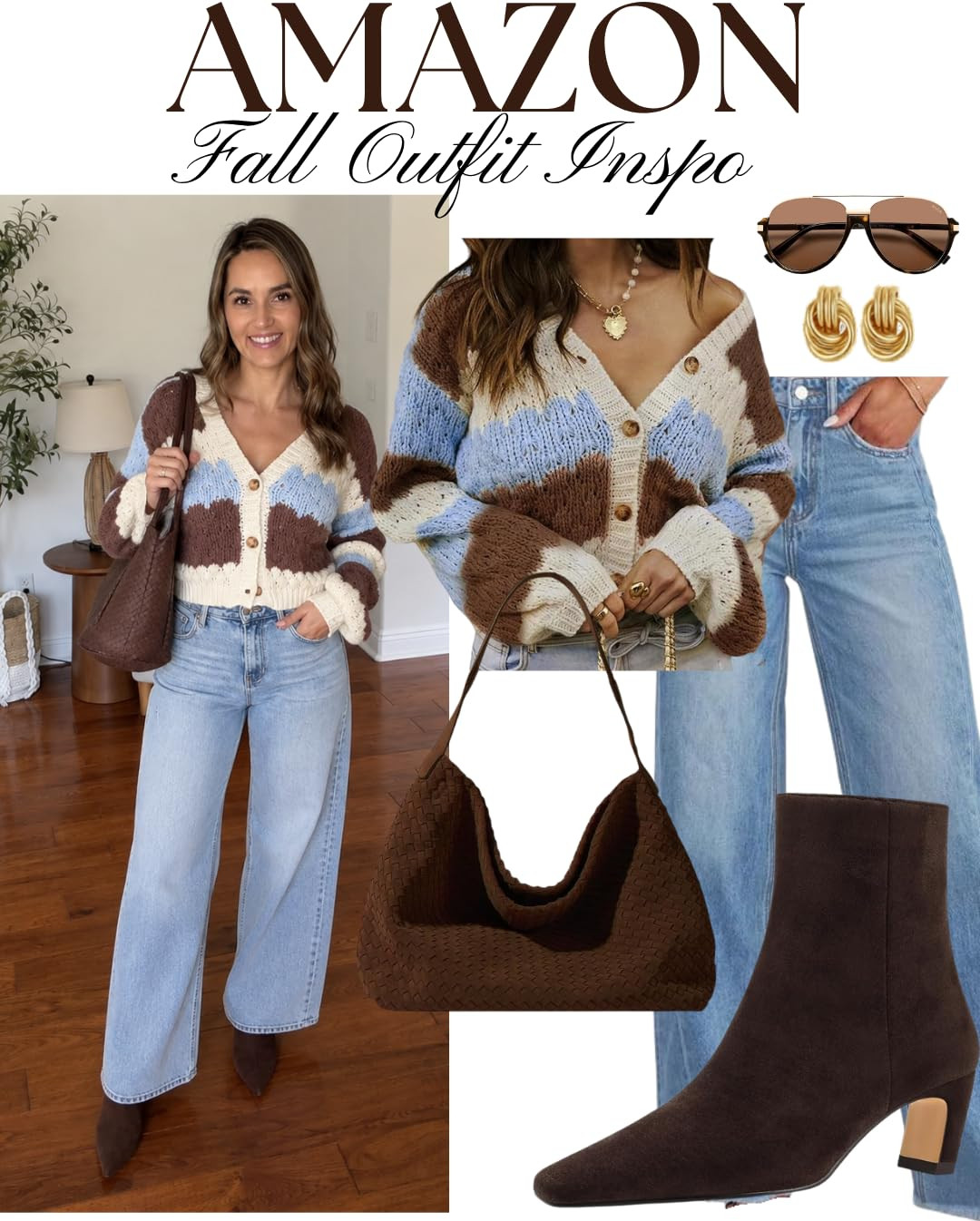 Cozy Fall Outfit Inspo: Striped Cardigan & Wide Leg Jeans

Cozy fall outfit inspiration featuring a chunky striped cardigan, light wash wide leg jeans, brown ankle boots, and a woven chocolate brown bag. The soft blue, cream, and brown color palette is perfect for early fall, casual coffee dates, weekend outings, and everyday autumn style. Save this cute fall outfit idea for an easy, cozy look to recreate this season!

#FallOutfit #FallFashion #FallOutfitInspo #AutumnStyle #CozyFallOutfit #CardiganOutfit #WideLegJeans #AmazonFashion #AmazonFinds #CasualFallStyle #FallStyle #CuteOutfits #FallWardrobe #SweaterWeather #BrownAccessories #EverydayStyle #FashionInspo #AmazonOutfit