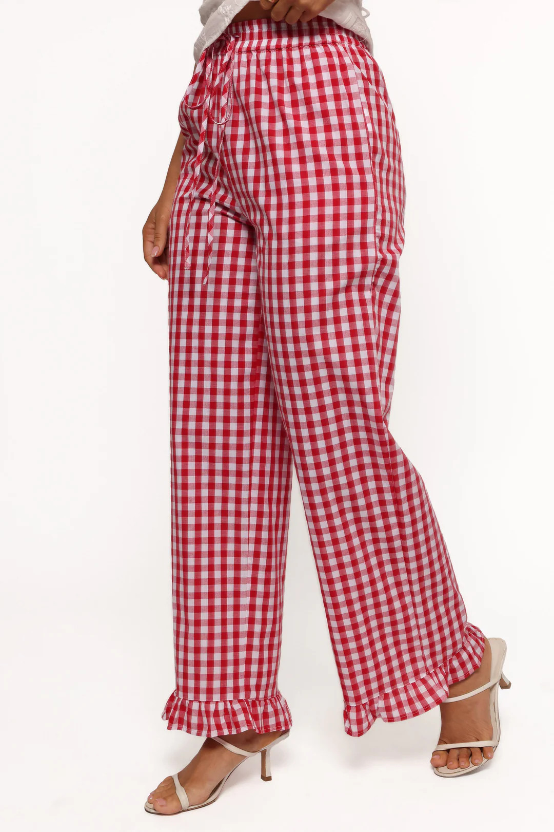 Marina Pant - Red Gingham | Petal & Pup (US)