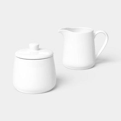 Porcelain Cream & Sugar Set White - Threshold™ | Target