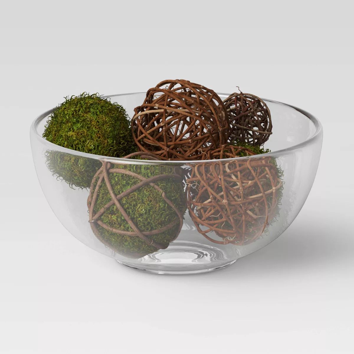 8pc Decorative Wrapped Moss Ball Filler - Threshold™ | Target