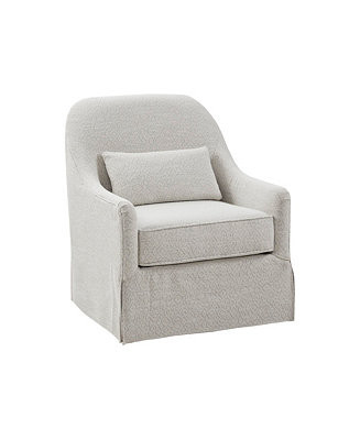 Furniture Madison Park Theo Swivel Glider Chair & Reviews - Furniture - Macy's | Macys (US)