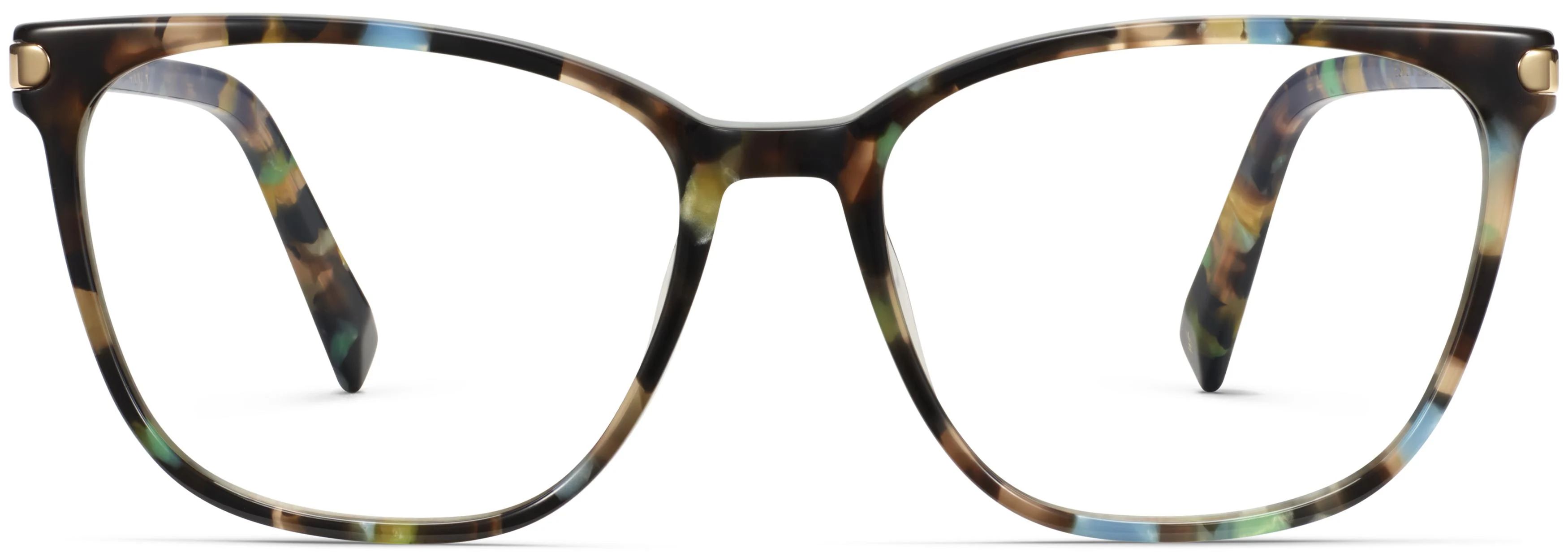 Esme Eyeglasses in Aventurine Tortoise with Polished Gold | Warby Parker | Warby Parker (US)