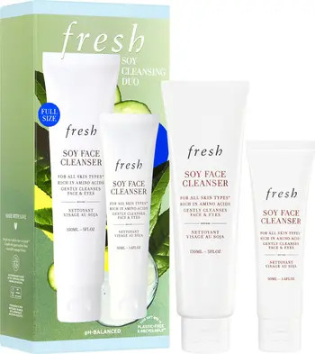 Fresh® Soy Face Cleanser Home & Away Duo $55 Value | Nordstrom | Nordstrom