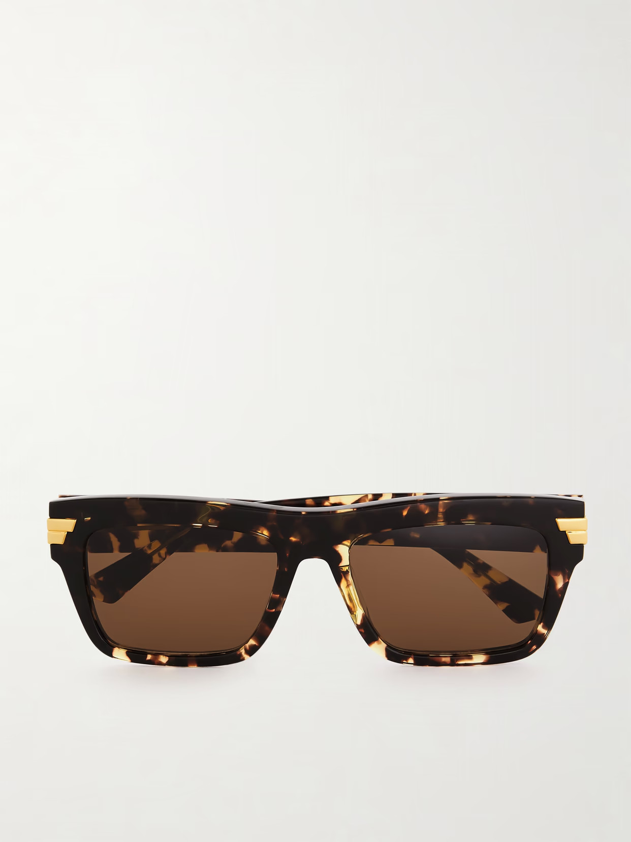 Bottega Veneta Eyewear - Square-frame Tortoiseshell Acetate Sunglasses - One size | NET-A-PORTER (US)