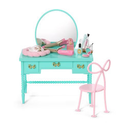 Raquel’s™ Vintage Vanity for 18-inch Dolls (Girl of the Year™ 2026) | American Girl