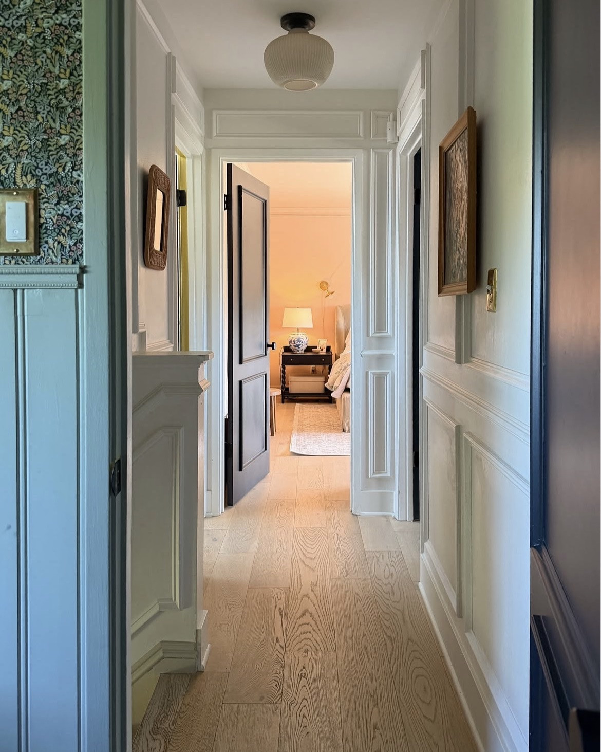Upstairs hallway before and after

#LTKHome