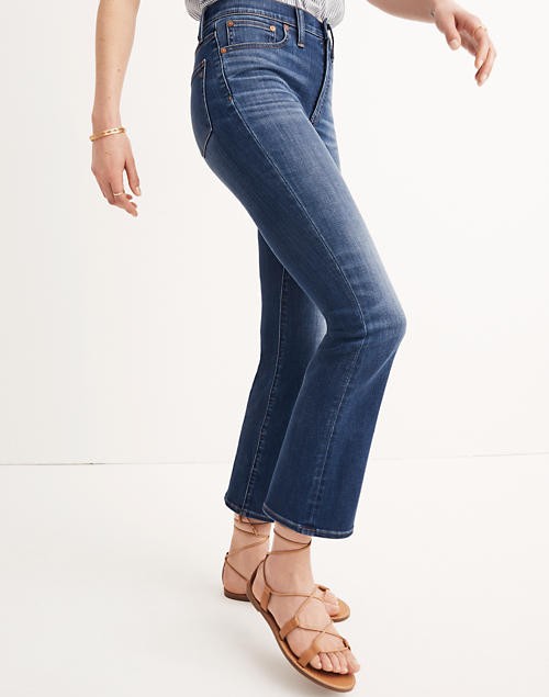 Petite Cali Demi-Boot Jeans in Danny Wash: TENCEL™ Denim Edition | Madewell