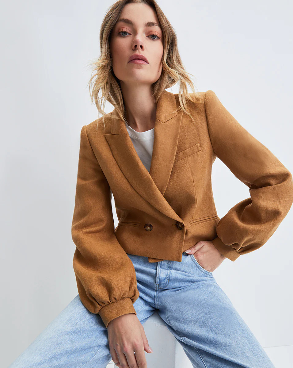 Milani Linen Jacket | Veronica Beard