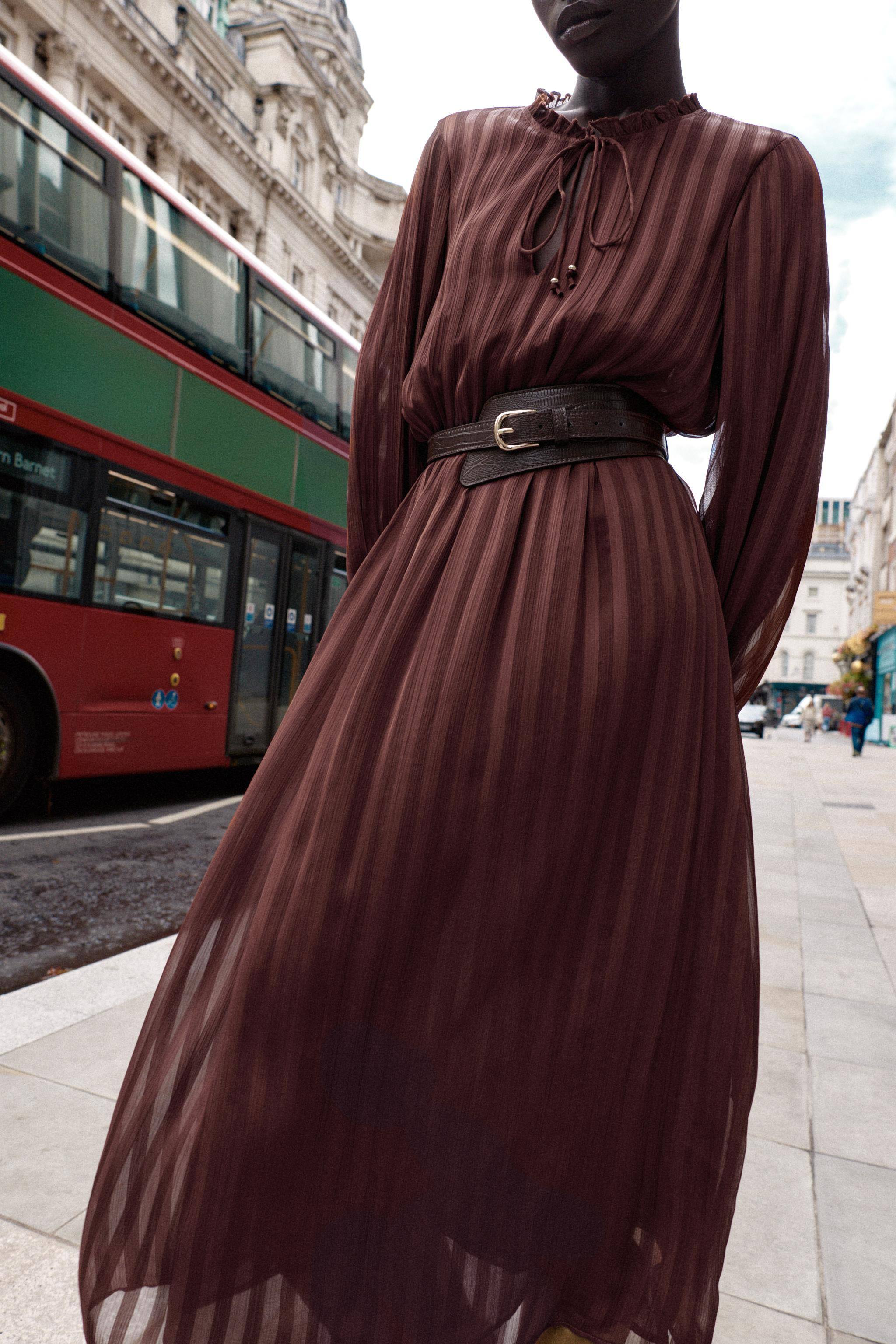 MIDI BELT DRESS | Zara US