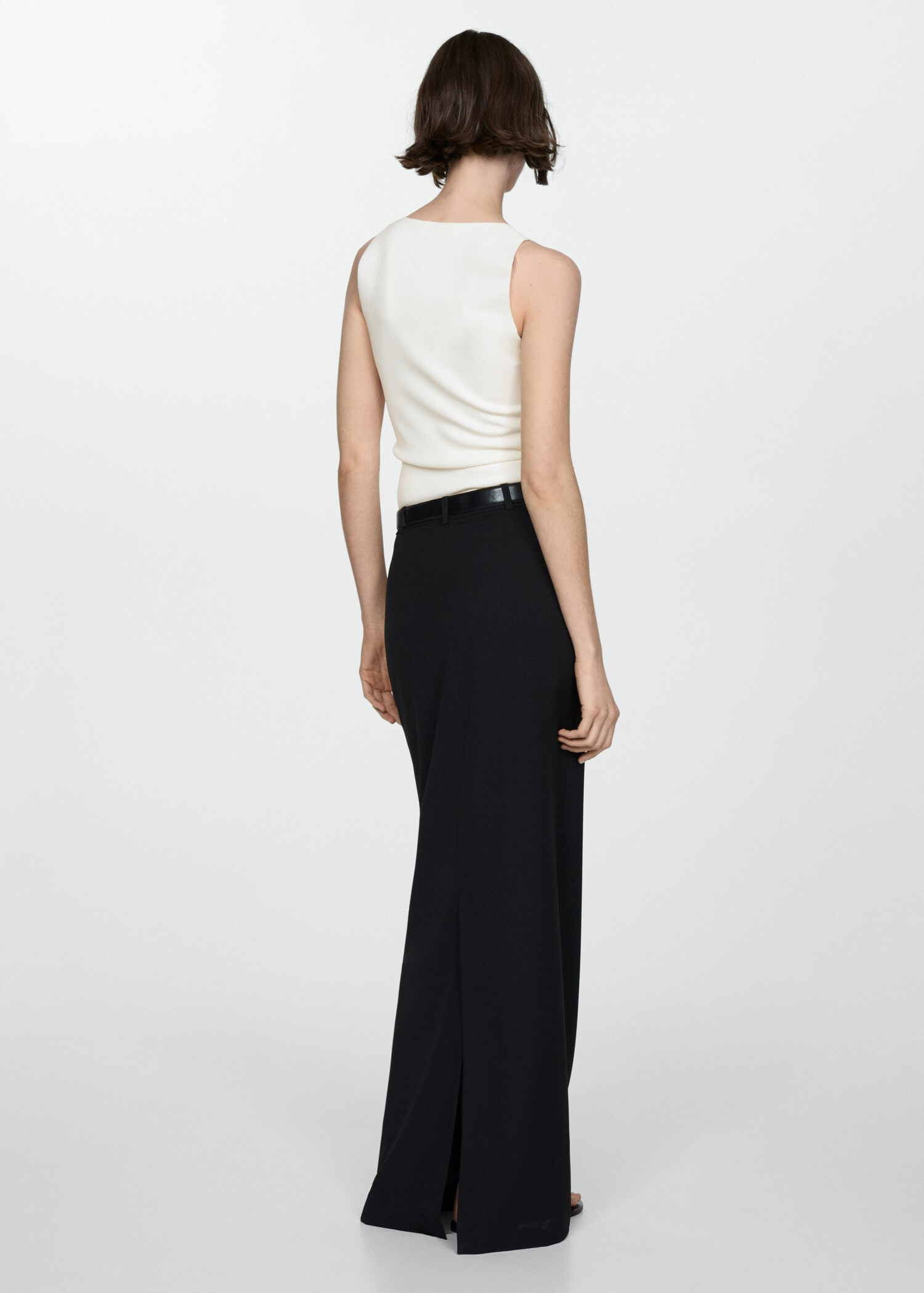 Top with wide straps  - Woman | MANGO USA | MANGO (US)