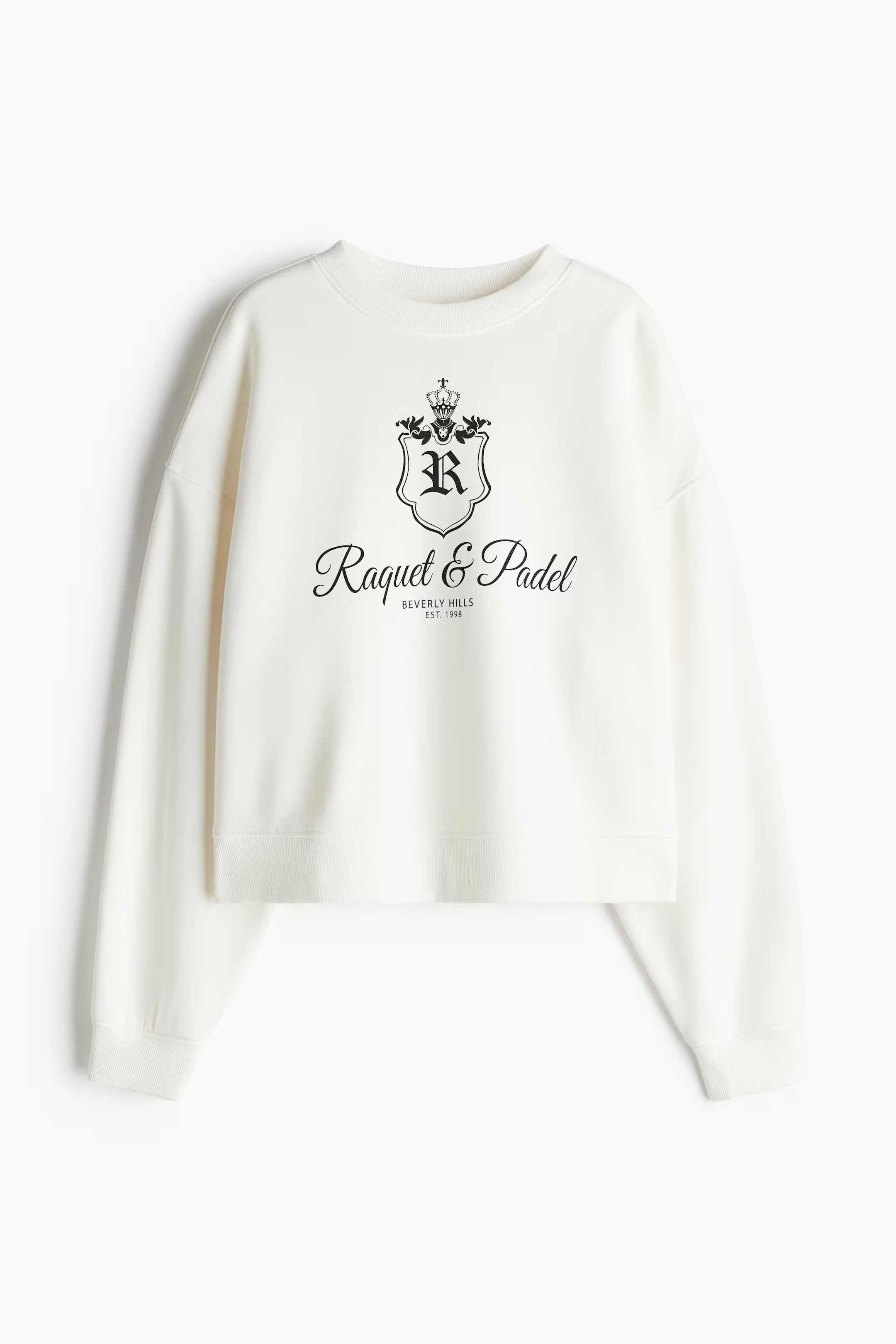 Printed sweatshirt | H&M (UK, MY, IN, SG, PH, TW, HK)