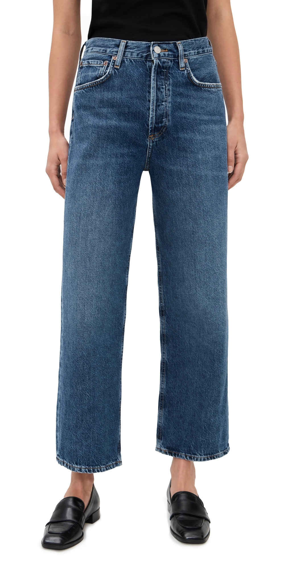 AGOLDE Ren: High Rise Wide Leg Jeans Control 30 | Shopbop