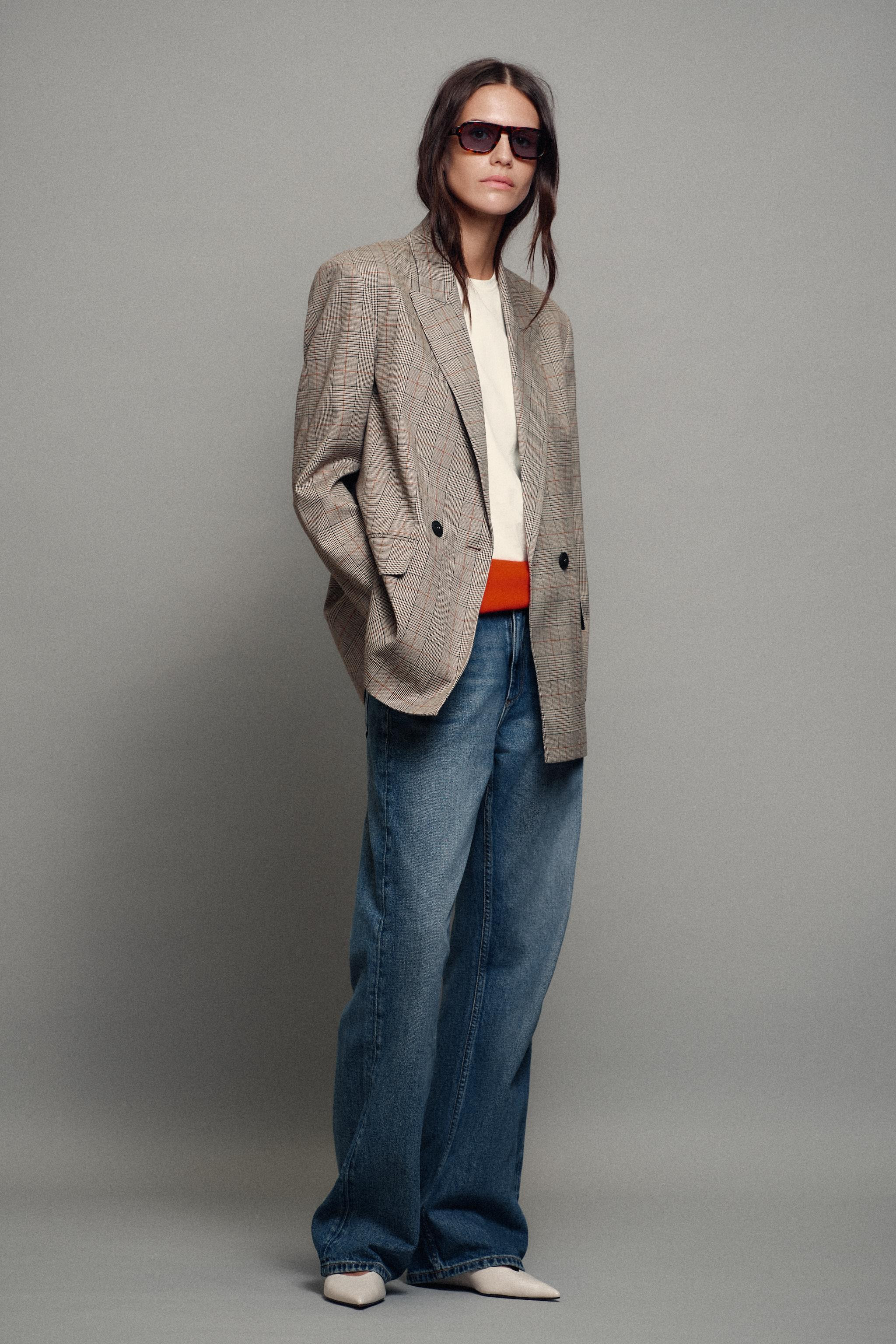 OVERSIZED DOUBLE-BREASTED BLAZER | Zara US