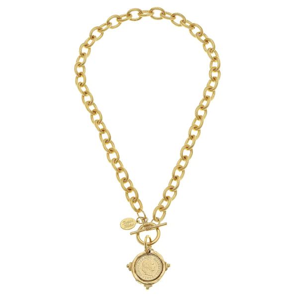 Coin Toggle Necklace | Susan Shaw