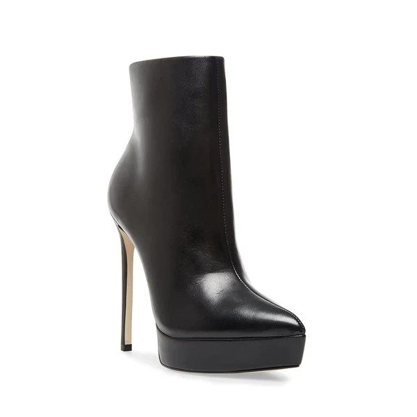 VELINA BLACK LEATHER | Steve Madden (Canada)