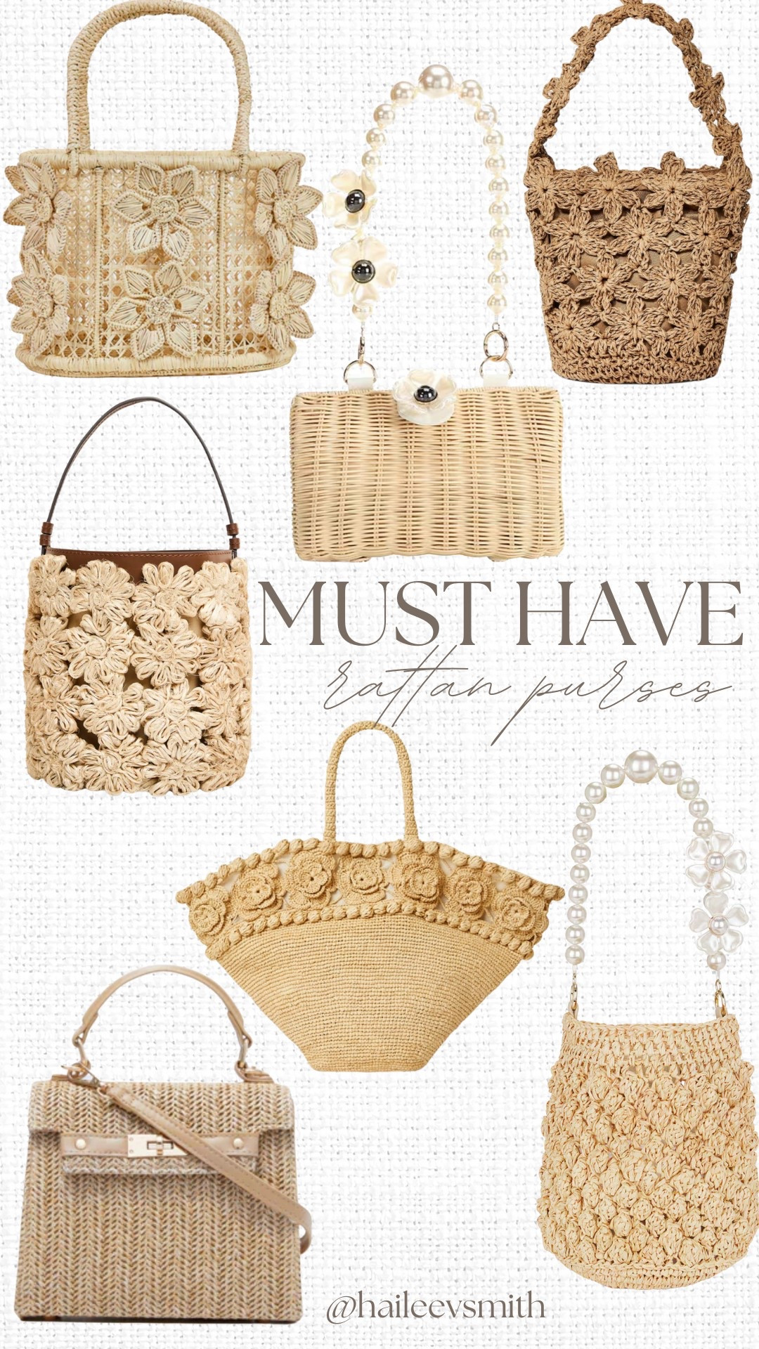 rattan purse!! rounded up the cutest rattan purses for your summer wardrobe! 



#LTKStyleTip #LTKFindsUnder50 #LTKItBag