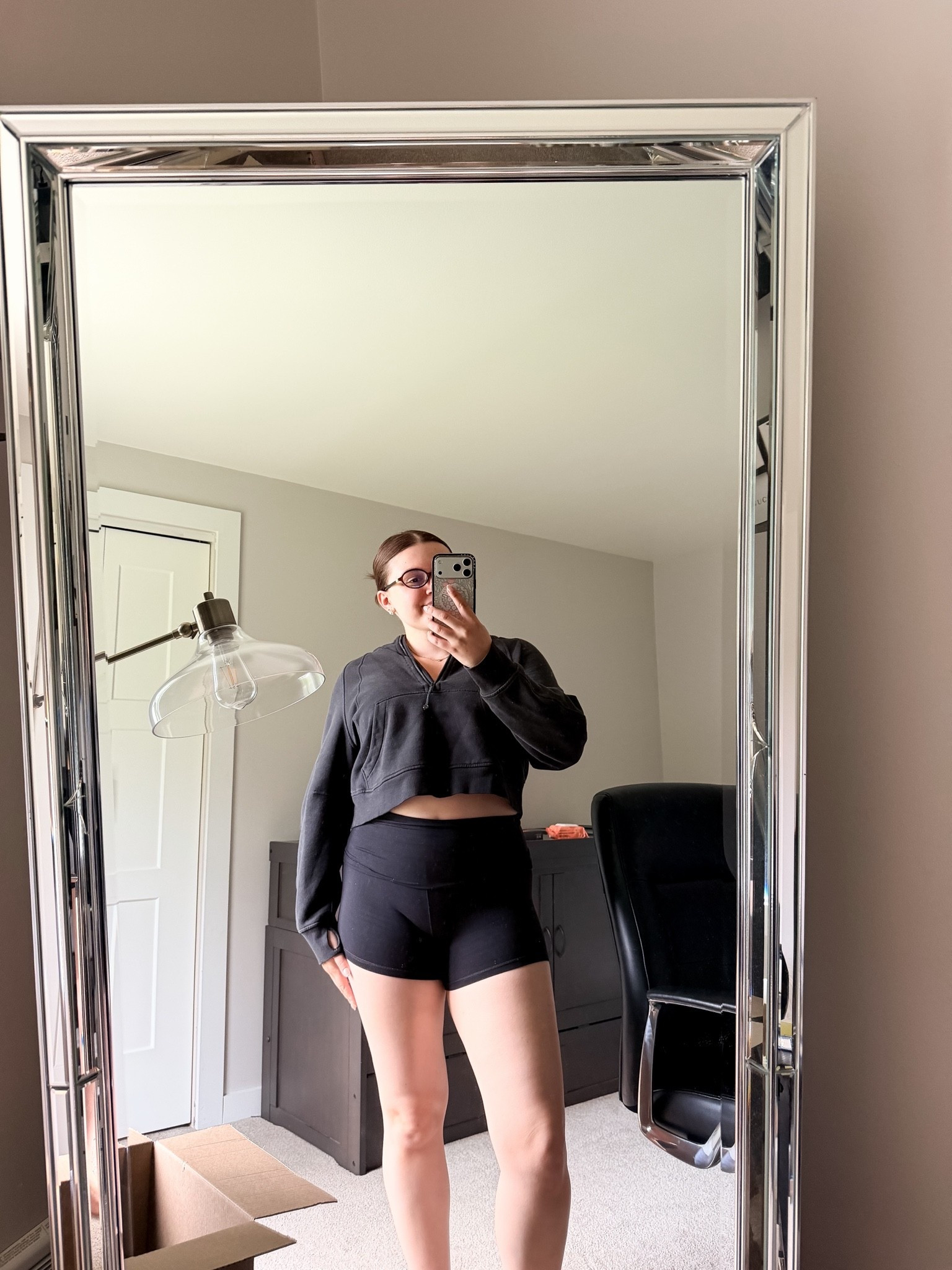 When I have work from home days I keep it super simple! Think comfy shorts, simple hoodies and minimal accessories. These are the days I barely see anyone so I don’t go too crazy 😝

#LTKootd #LTKMidsize #LTKfitnessgoals
