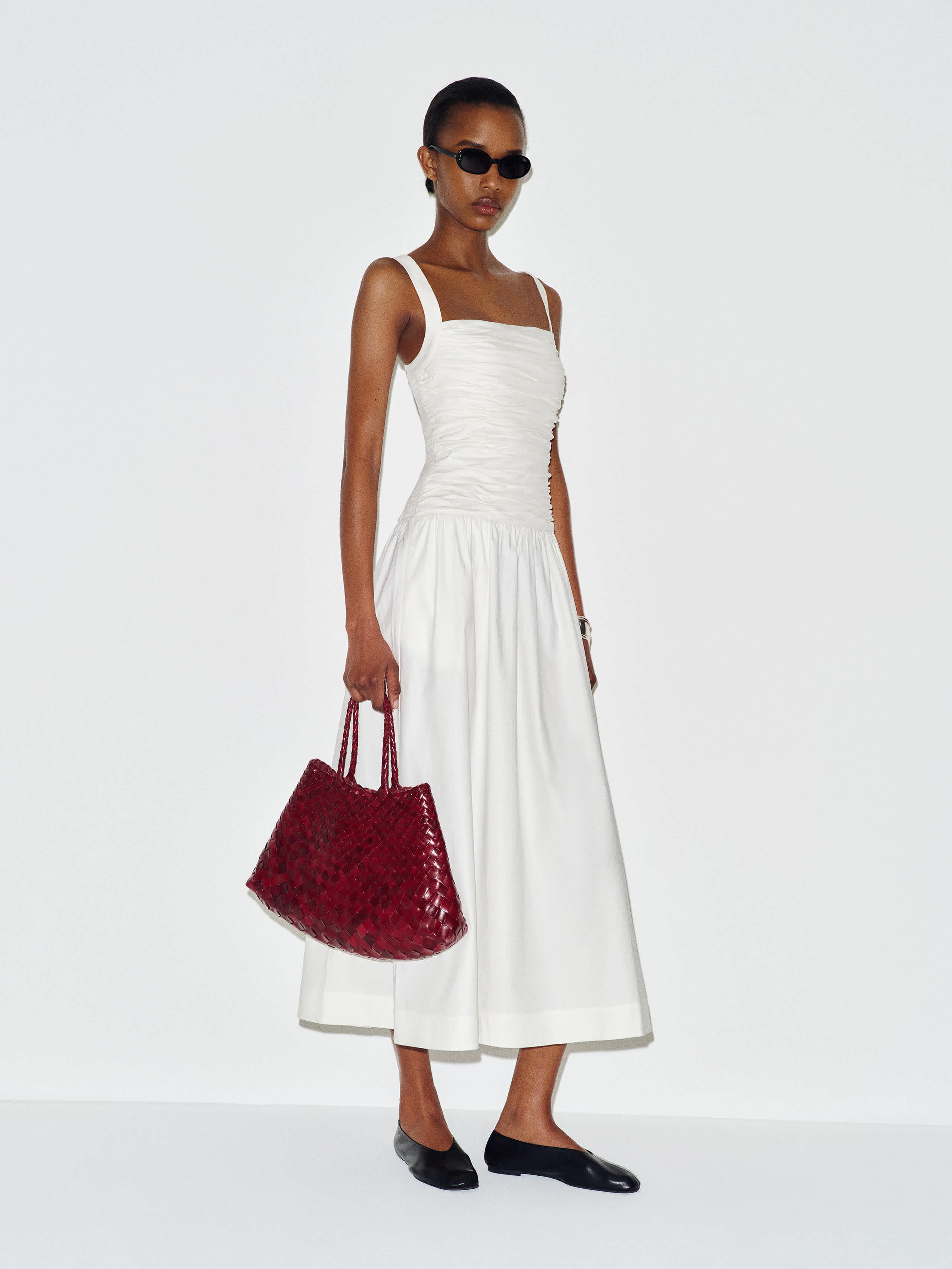 Reformation Nesta Dress Ivory 12 | Reformation (Global)