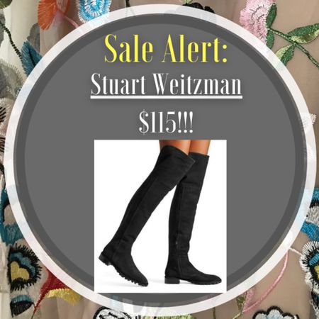 When you see Stuart Weitzman boots for only $1️⃣1️⃣5️⃣ you run 🏃🏼‍♀️🏃🏼‍♀️🏃🏼‍♀️😂 
🔗To shop: https://rstyle.me/cz-n/gzf47dckf8f
🔗More on sale: https://bit.ly/3dJt3rE

#LTKunder50 #LTKworkwear #LTKshoecrush