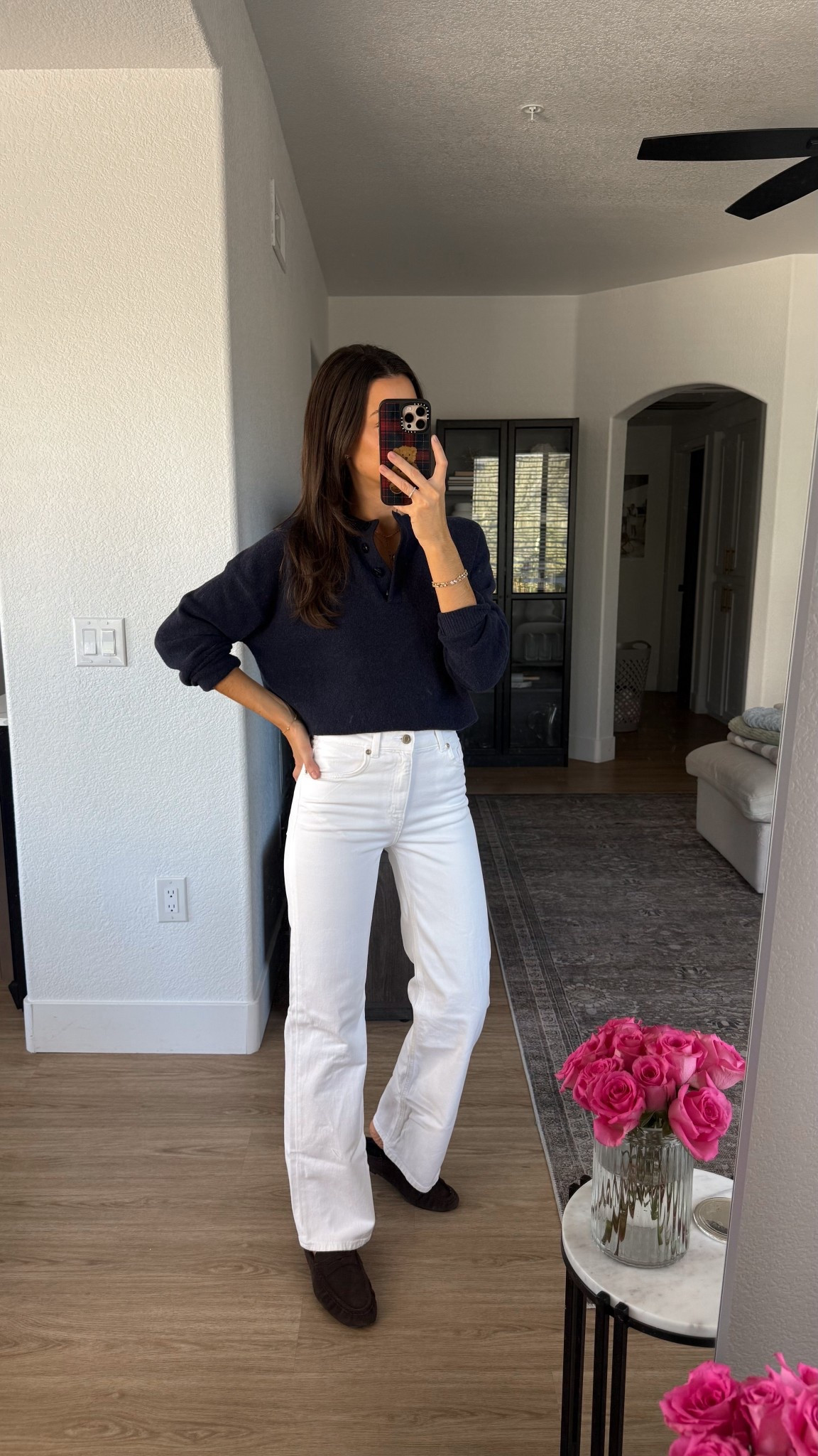 I’m 5’7” and am in between sizes right now, I went with a 0 and they do fit well but would rather have a 2 for just a little more wiggle room  

#LTKootd #LTKFindsUnder50