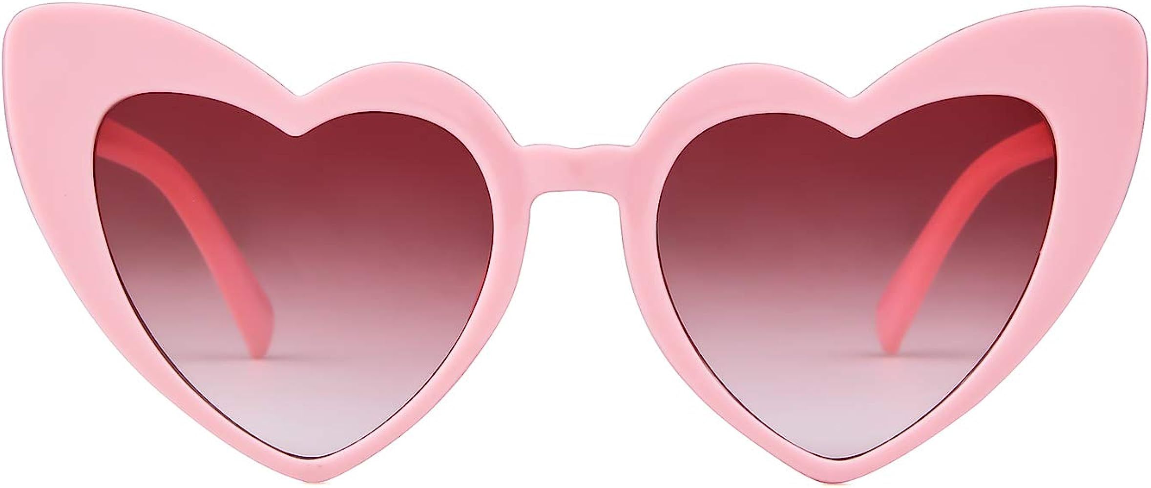 Amazon.com: Clout Goggle Heart Sunglasses Vintage Cat Eye Mod Style Retro Kurt Cobain Glasses: Cl... | Amazon (US)