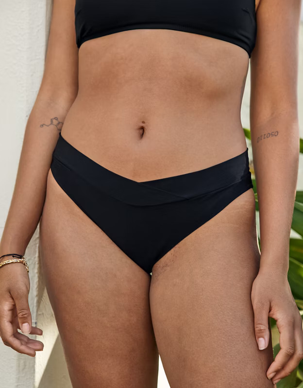 Aerie Crossover Bikini Bottom | American Eagle Outfitters (US & CA)