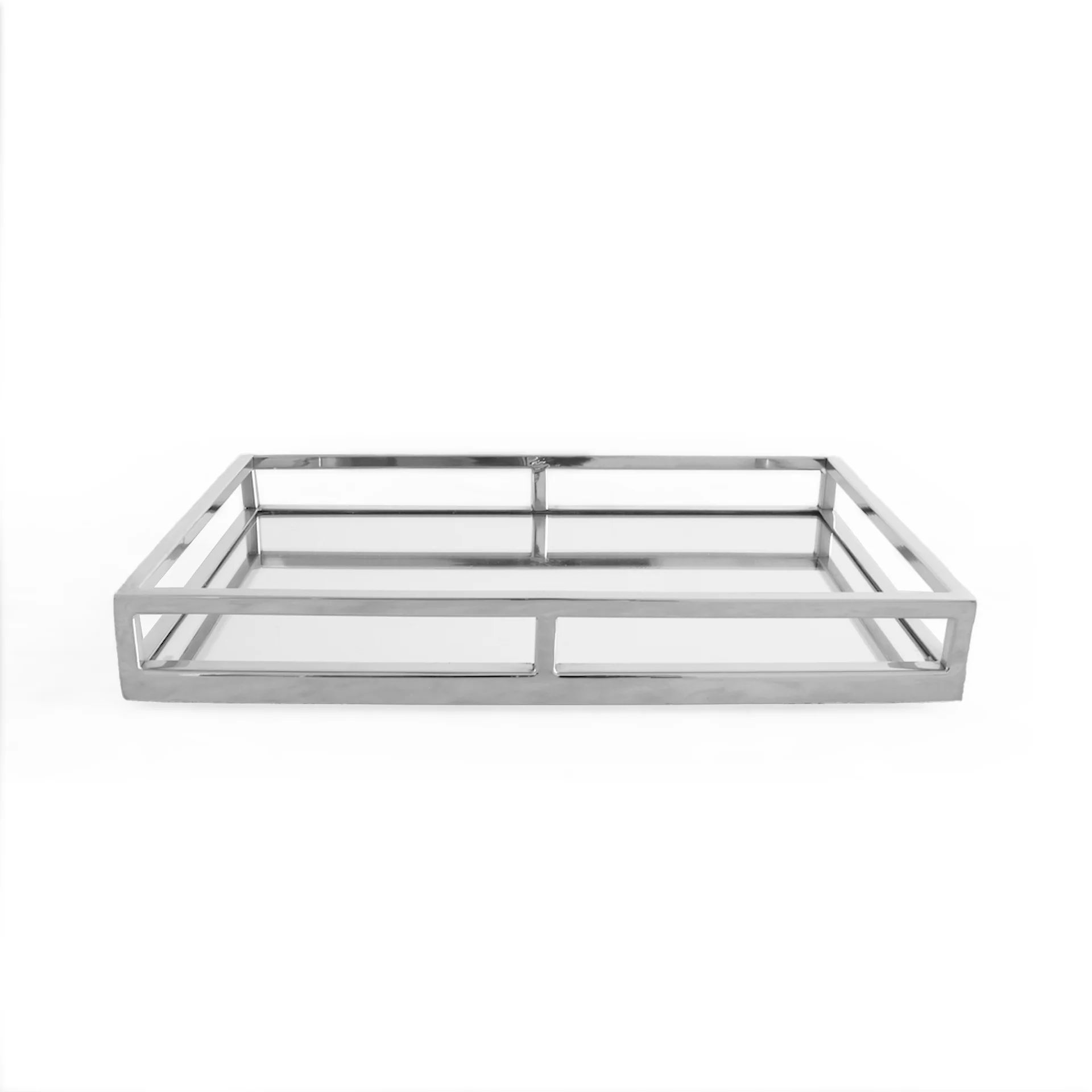 Silver Mirrored Tray | Modern Locke