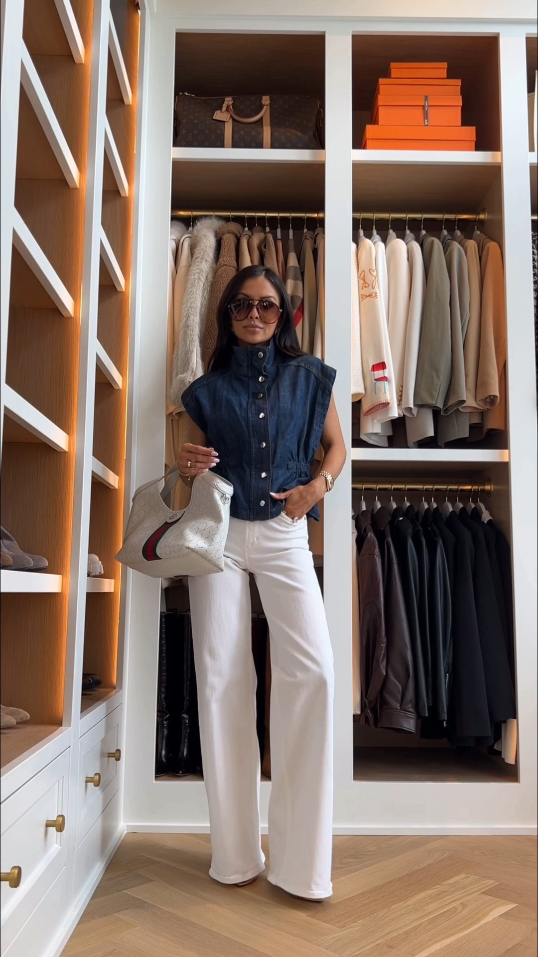 Zara new arrivals 
Zara denim vest wearing an XS
Zara denim wearing a 0

#LTKOver40 #LTKmomlife #LTKootd