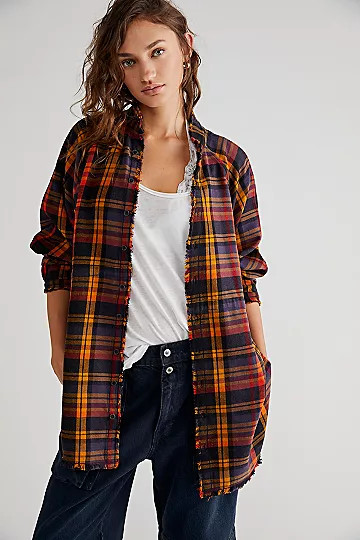 Summer Daydream Plaid Buttondown | Free People (Global - UK&FR Excluded)
