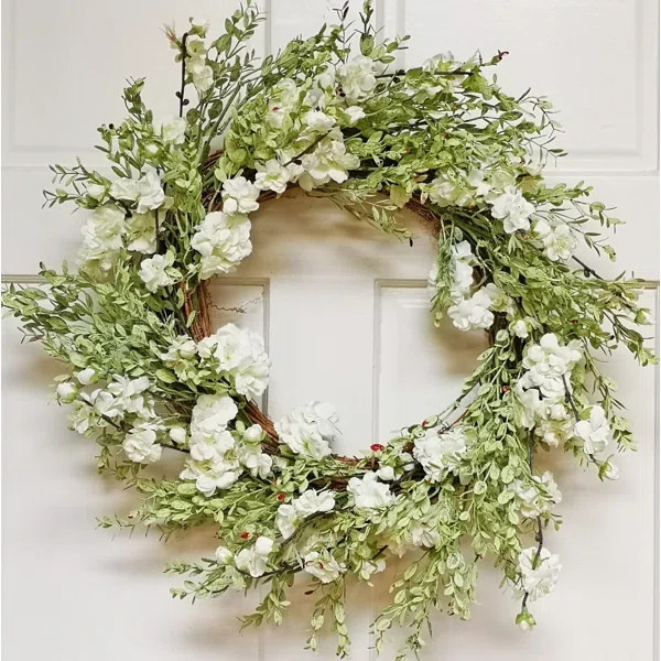 22" Foam/Silk Wreath | Wayfair North America