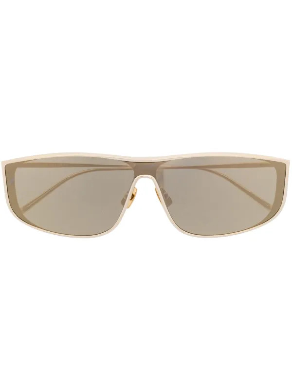 rectangle frame sunglasses | Farfetch Global