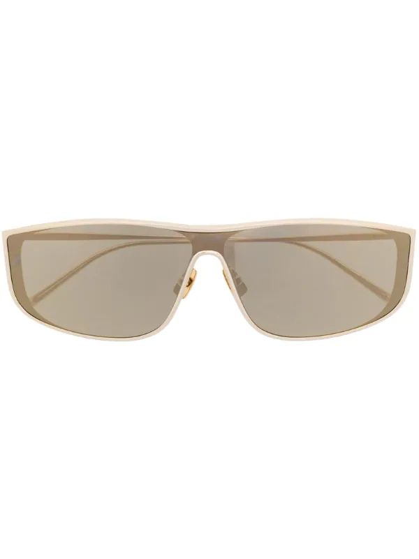 rectangle frame sunglasses | Farfetch Global
