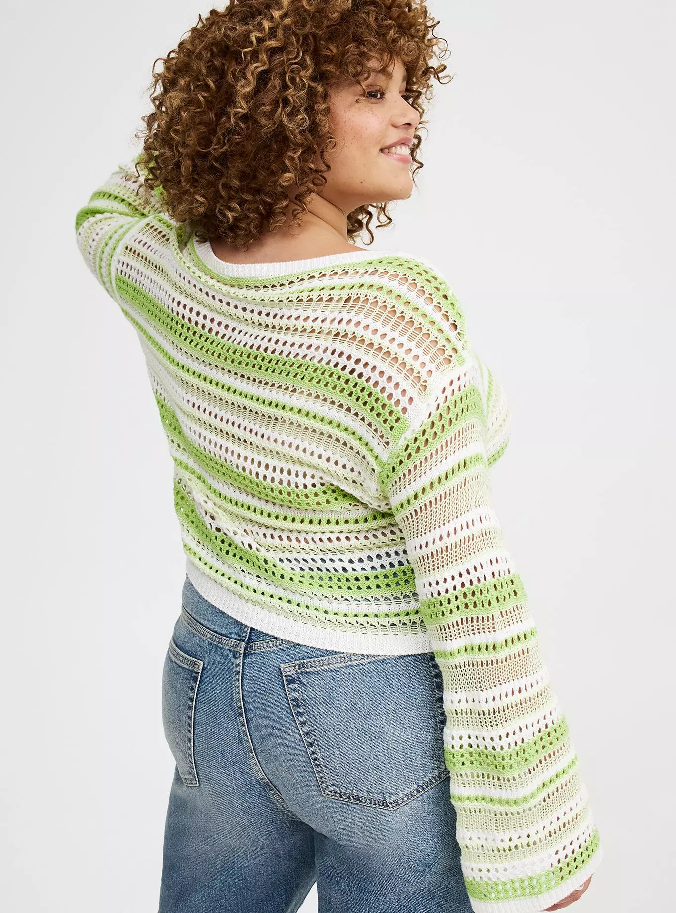 Wide Sleeve Crop Sweater | Torrid (US & Canada)