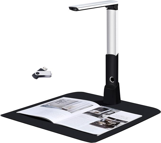 Document Cameras Scanner,10MP CMOS,Visual Presenter Max A3 Size,OCR Technology,W/LED Light and Mi... | Amazon (US)