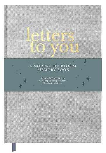 Letters to You: A Modern Keepsake Journal and Memory Book for Parents to Write Letters to Their C... | Amazon (US)