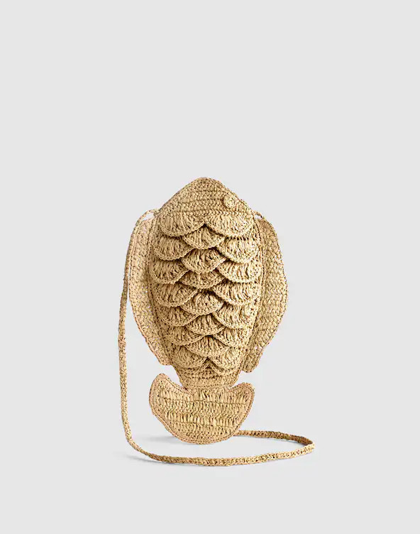 Handwoven Fish Crossbody Bag | Madewell
