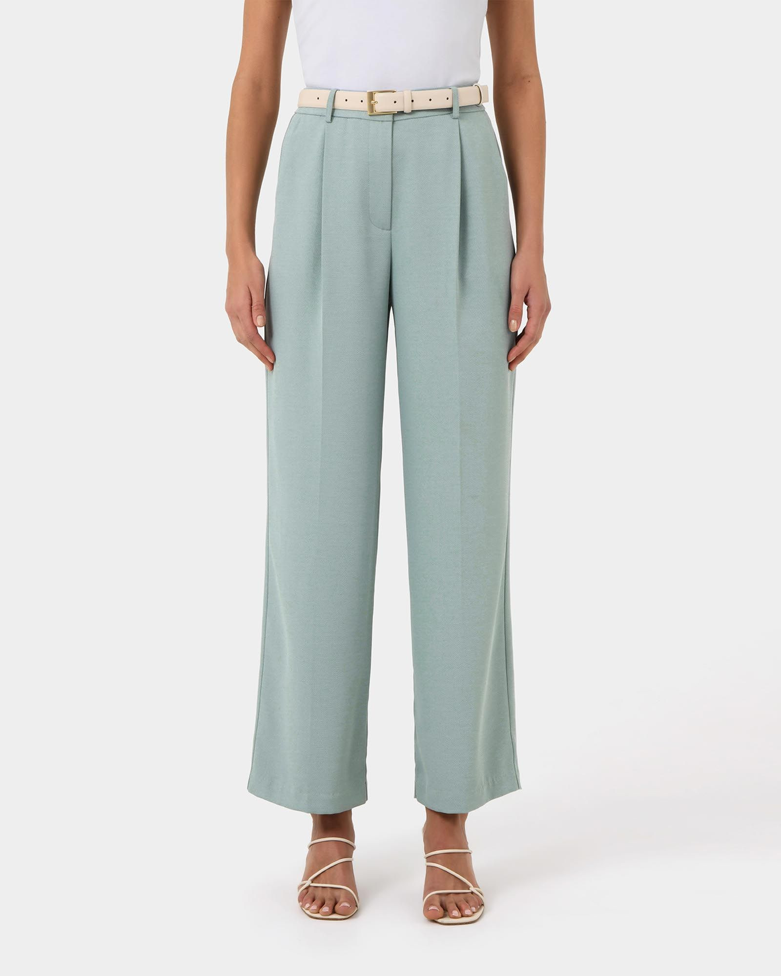 Lexee Tailored Wide Leg Pants | FORCAST