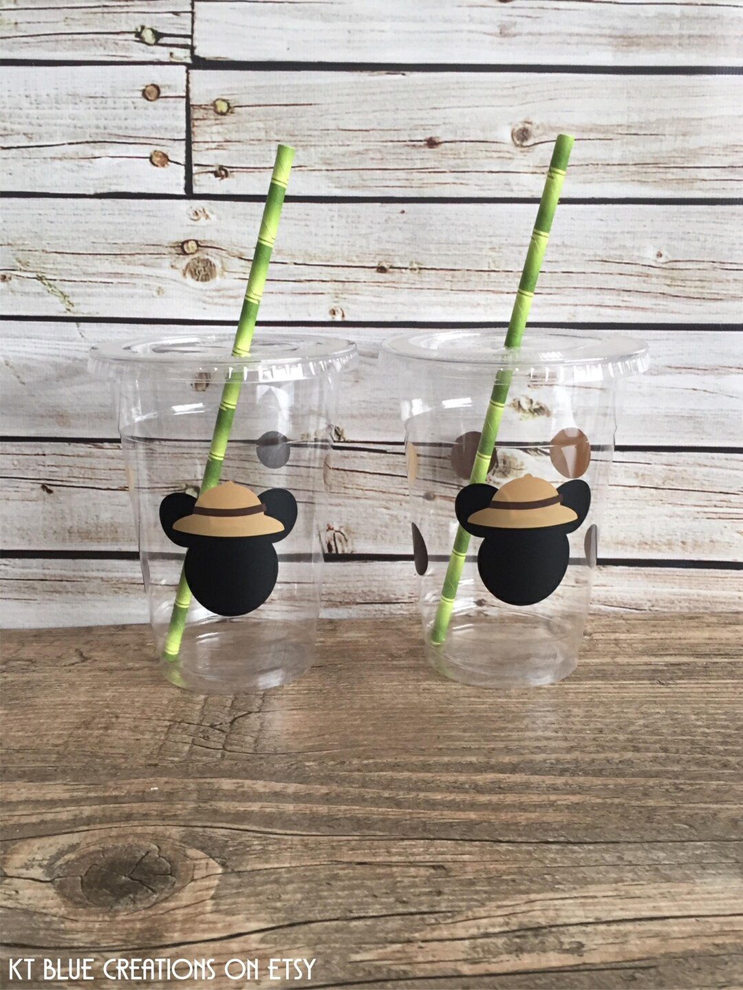 Mickey Safari Party Cups Jungle, Safari Mickey Safari Birthday Mickey Party Cups Mickey Mouse Jun... | Etsy (US)