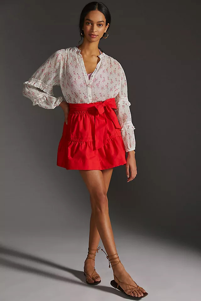 The Somerset Mini Skirt | Anthropologie (US)