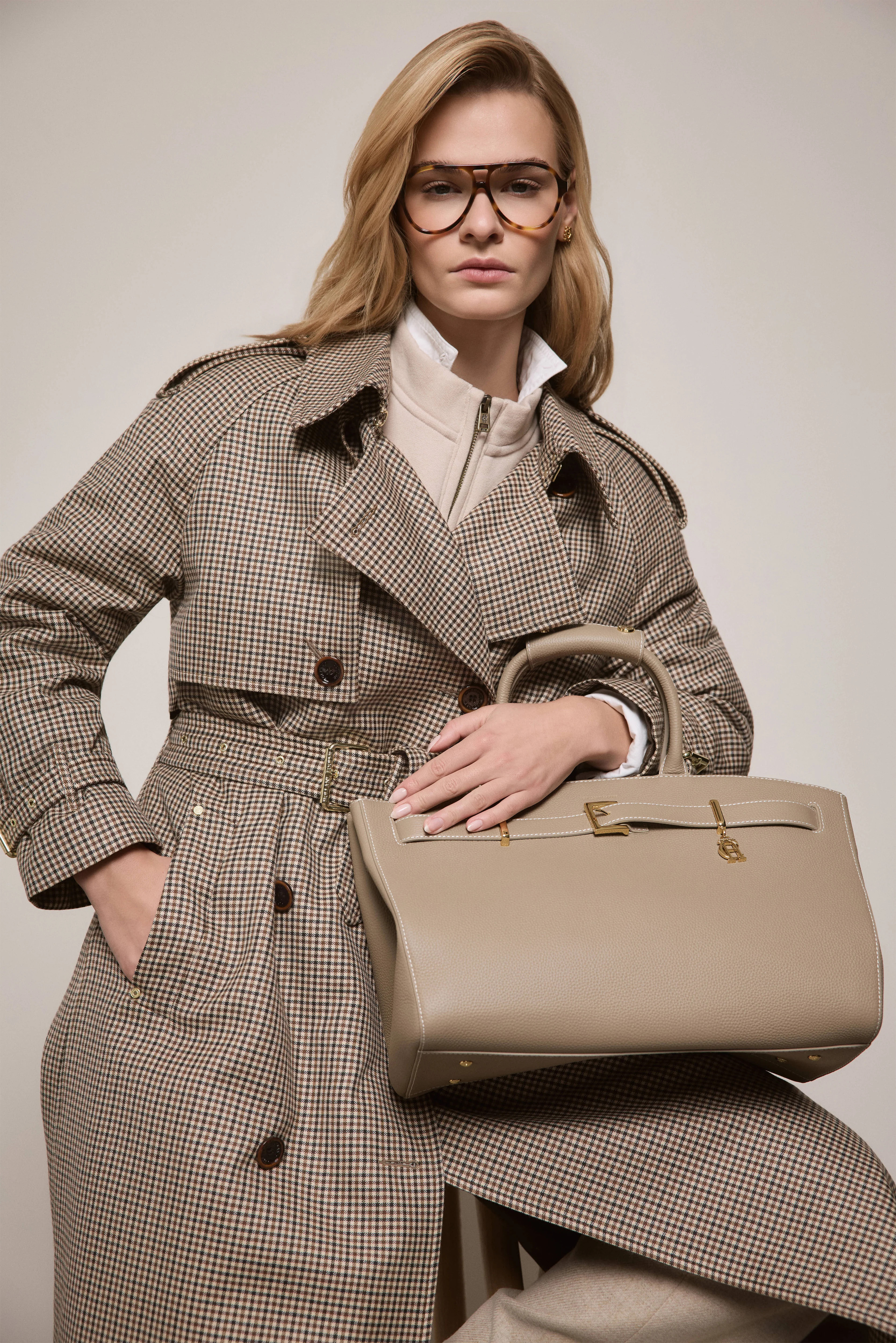 Milan Tote (Mink Leather) | Holland Cooper