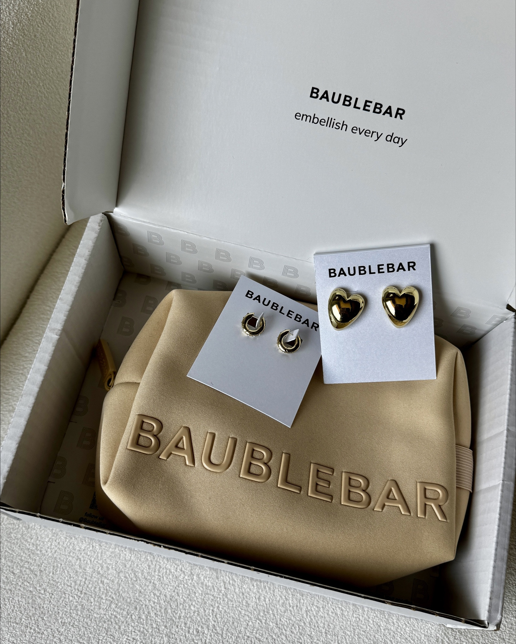 Recent Baublebar Gifts | Take It All Storage Pouch | Heart Huggies Earrings in Size Large | Crystal Lined Huggies Earrings | Everyday Jewelry | Gold Jewelry 

#LTKBacktoSchool #LTKFindsUnder50 #LTKStyleTip